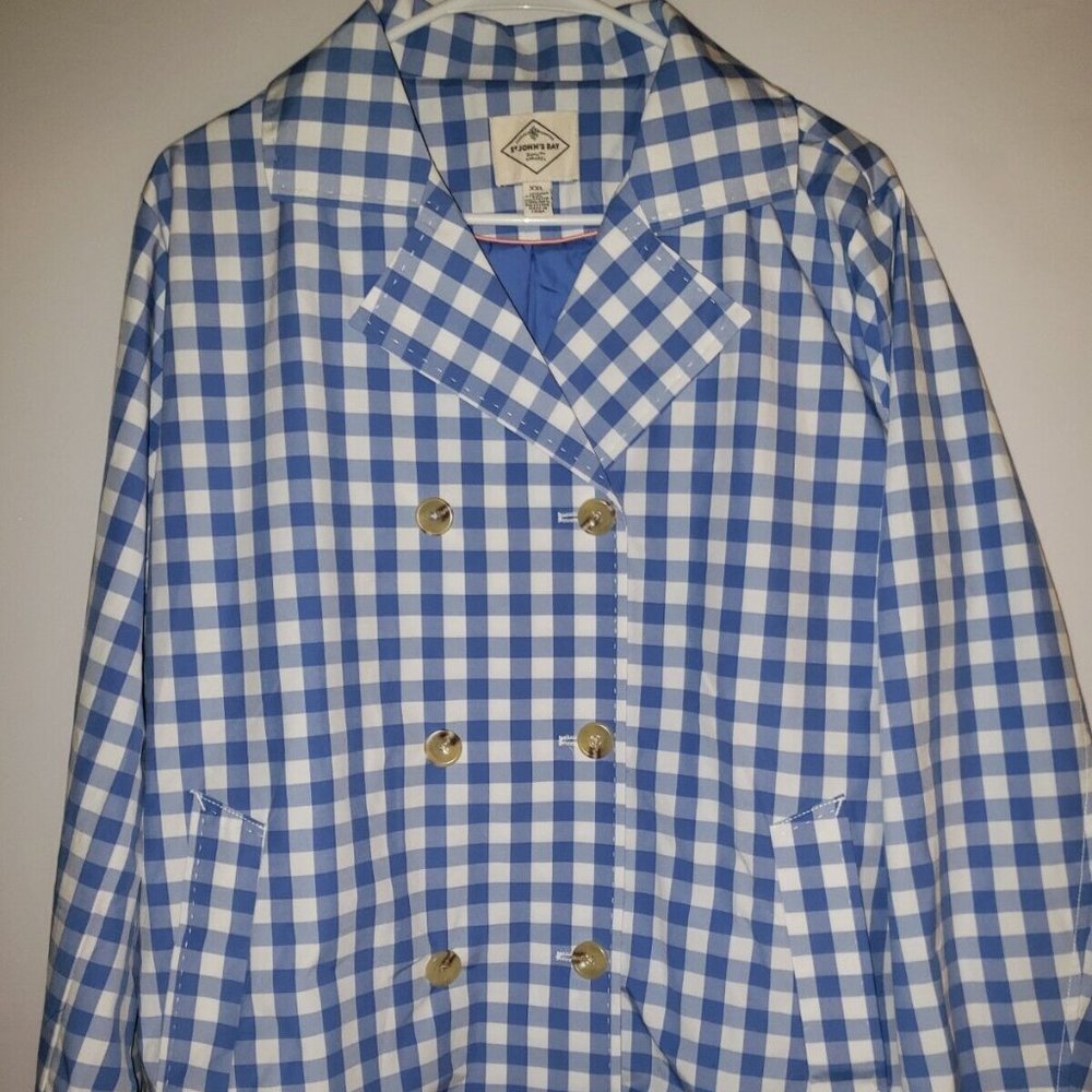 St. John's Bay Lightweight Trench Coat-Plus Size 2XL